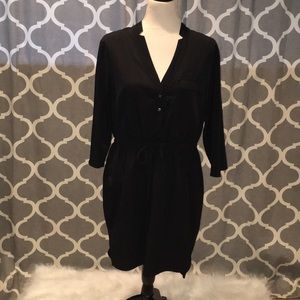 XL Merona Black high/low dress